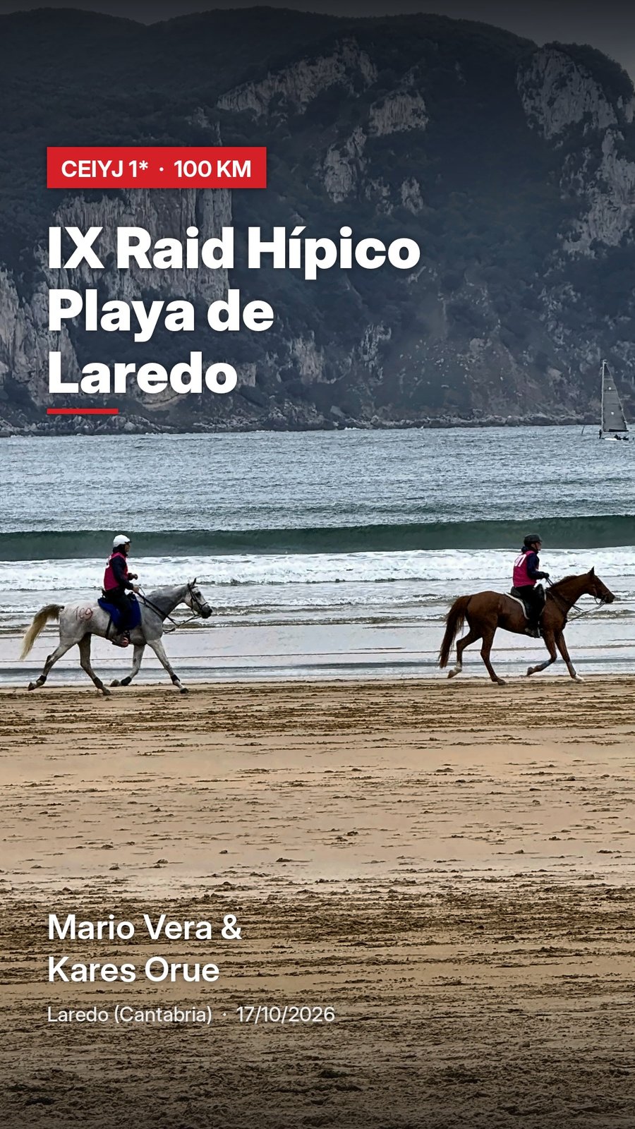 Laredo: lluvia, viento y objetivo cumplido · Fotografía de carrera 18
